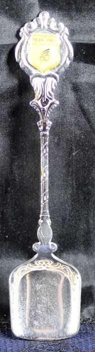 Souvenir sugar spoon - Potchefstroom 150 years