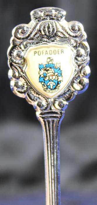 Souvenir Spoon - Pofadder