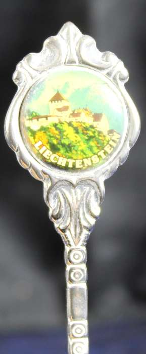 Souvenir tea spoon - Liechtenstein