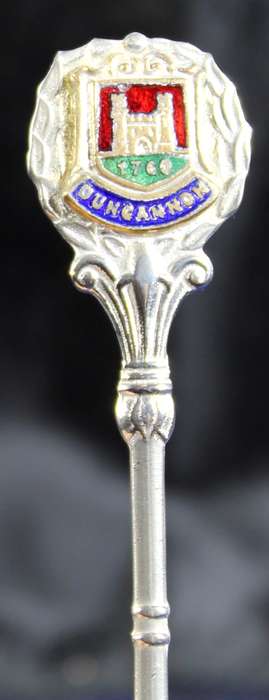 Souvenir tea spoon - Duncannon