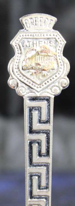 Souvenir tea spoon - Athens Greece