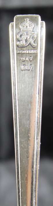 Souvenir tea spoon - Coronation May 1973
