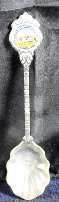 Souvenir sugar spoon - Lands End