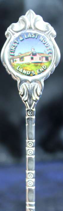 Souvenir sugar spoon - Lands End