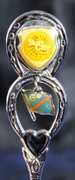 Souvenir tea spoon - Sun City