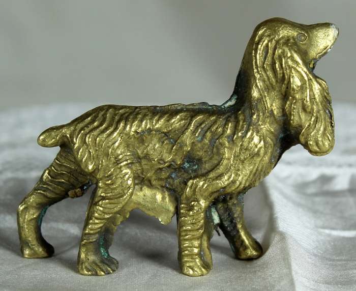 Brass cocker spaniel
