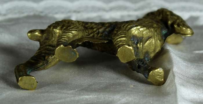 Brass cocker spaniel