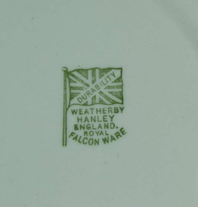 Weatherby Royal Falcon Ware - Old Coach Decorative Plate