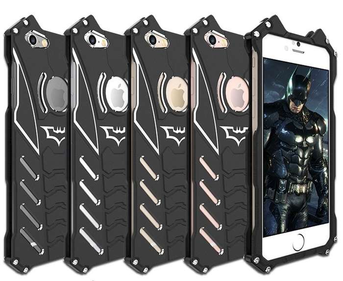 "Batman Inspired" Aluminium Case - For Iphone 7 / 7 plus ; Samsung S8 / S8+