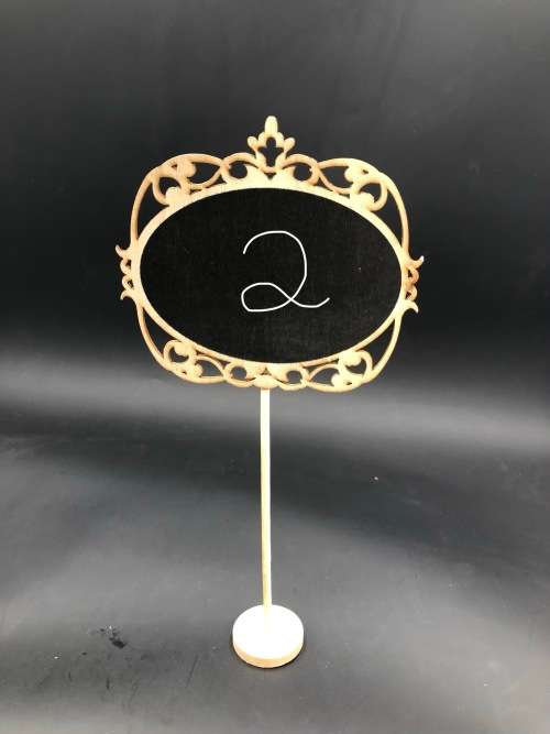 table numbers stand