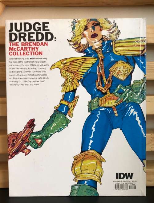Judge Dredd : The Brendan McCarthy Collection Hardcover