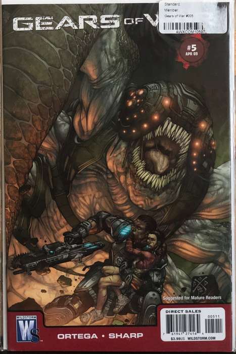 Gears of War #1 - Wildstorm (2008)