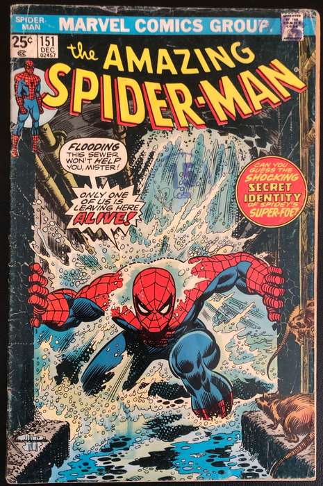 Amazing Spider-Man Comic Book Bundle (5 books from 1975-1982)