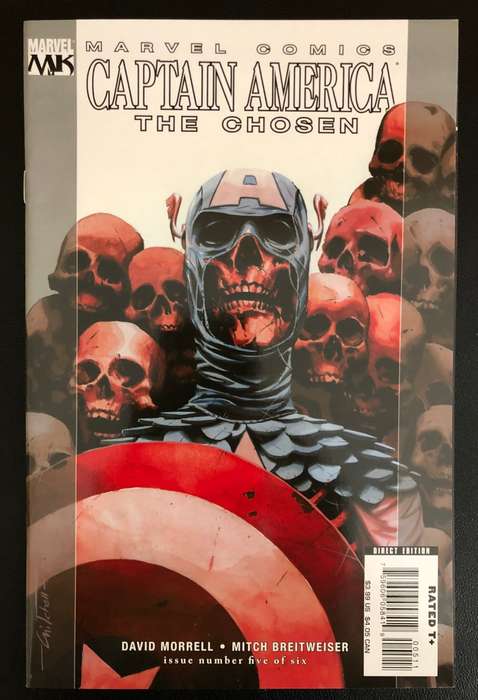 Captain America: The Chosen (2007-2008) Marvel Knights Full Limited Run