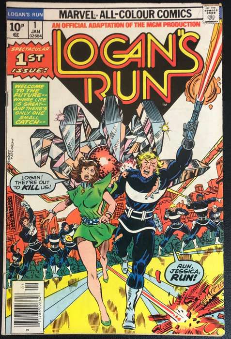 Logan`s Run (1977) UK Print Bundle