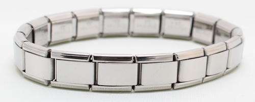 Italian charms - 18 Link Matte Starter Bracelet