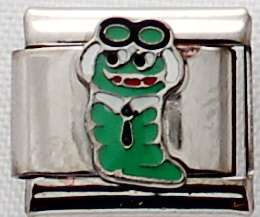 Italian charms - Bennie Boekwurm (Fits Nomination)