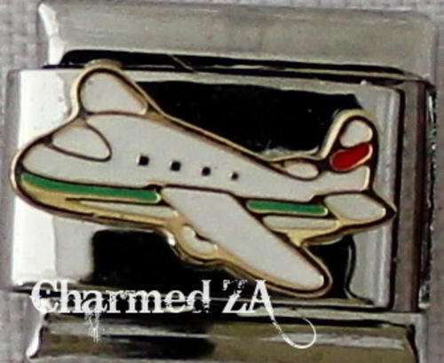 Italian charms - Airplane (Fits Nomination)