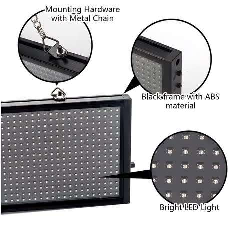 LED Message Board - 3 Colour Changable