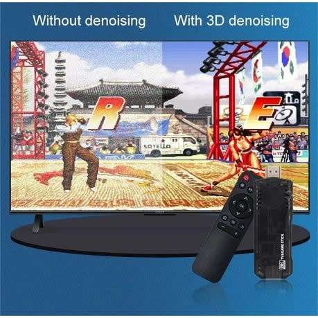 8K 64G Wireless Retro Classic TV Game Console & Media Box - 2in1