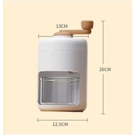 Manual Snow Cone Maker for Children - Ice Slushy Maker Machine for Home