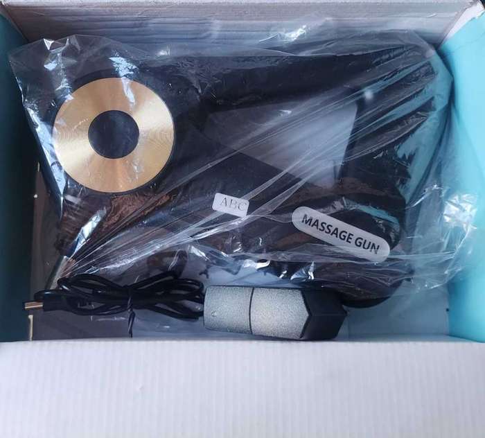 Rechargeable Massage Gun with 12 Different Heads