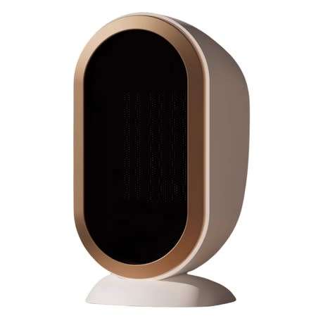 Small Desktop Electric Heater Home PTC Instant Energy-saving Heater - White