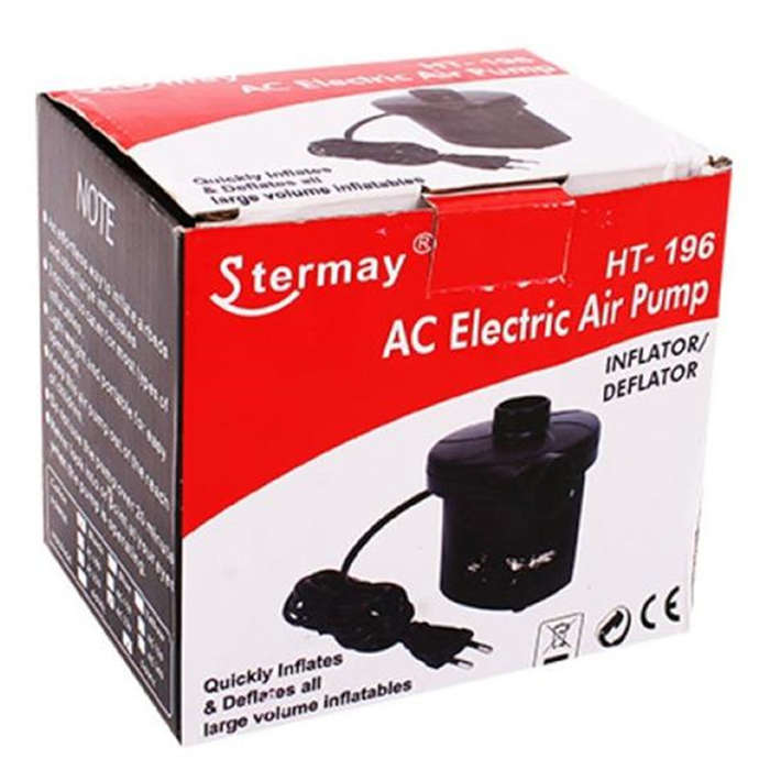 Stermay AC High Electric Air Pump 230V for Mattresses, Floats &Loungers