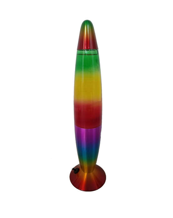 Rainbow Lava Lamp Retro Nostalgia Relaxing Mood Light