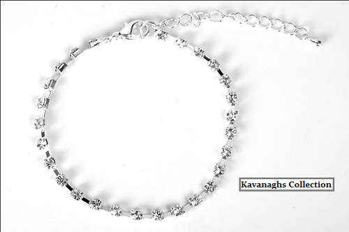 From the Kavanaghs Collection - Sparkling Simulated Diamond Bracelet
