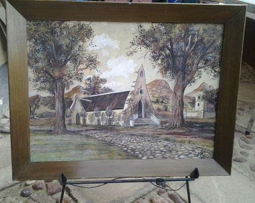 A Stunning painting by Artist "S.J. Cox" A definate for any art collector - see pics.