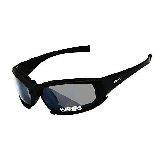 Daisy X7 Polarized Sunglasses "4 sets of lenses in case & accessories"