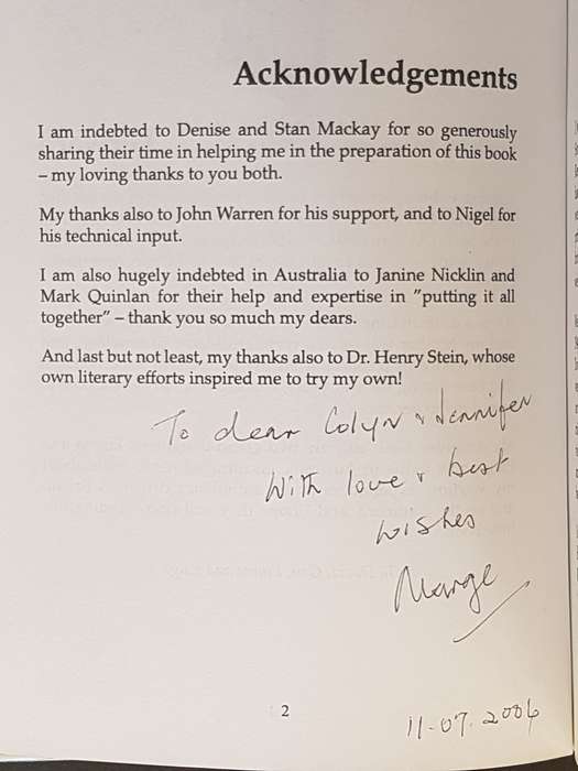 Signed - Special Delivery - My Wartime Memoirs - By Marjorie Pickerill