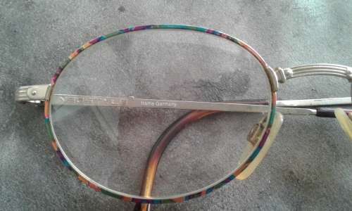 Vintage Neostyle Multicolor German Metal Ladies Eye Lenses Glasses High Qyality Frame