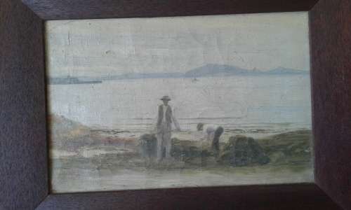Alexander Forbes Irvine FORBES (1871 - 1959) Woodstock Beach Cape Town Oil On Canvas