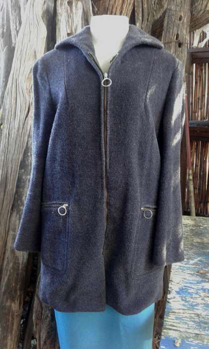 Vintage Anthrazite Wool Jacket Size 10 to 12