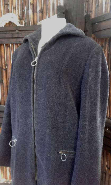 Vintage Anthrazite Wool Jacket Size 10 to 12