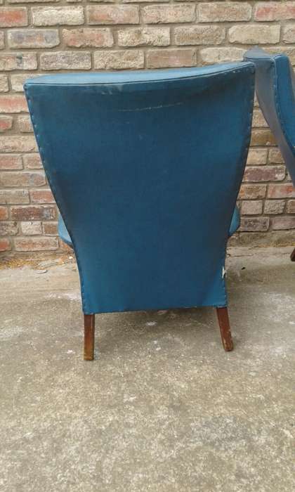 Two Mid Century Modern Original Parker Knoll Armchairs Original Cond. Not Restored OWN COLLECTION