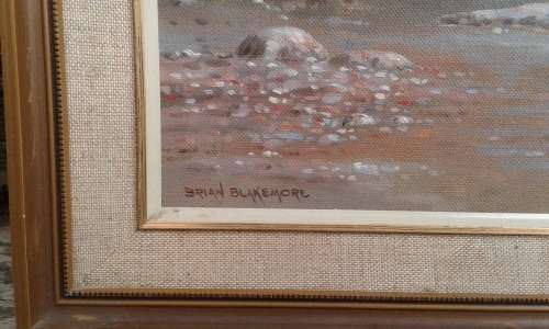 Brian Blakemore Landscape Oil Painting Framed Signed Well Known Eastern Cape Artist