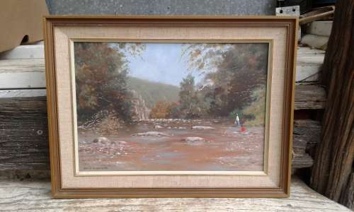 Brian Blakemore Landscape Oil Painting Framed Signed Well Known Eastern Cape Artist