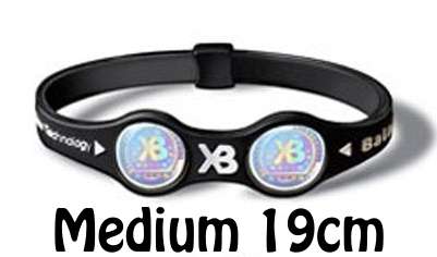 Black XB Balance Extreme Bracelet (Medium 19cm) BUY 2 AND GET 1 FREE!!!!!!!!!