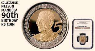 **MS64** 2008 Mandela Birthday Coin. NGC Graded.
