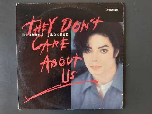 MICHAEL JACKSON - THEY DON'T CARE ABOUT US - 2 X 12" VINYL