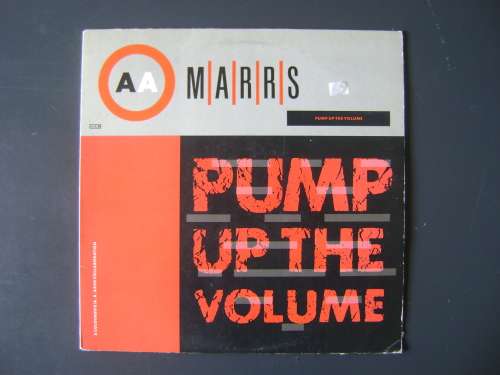 M.A.R.R.S - PUMP UP THE VOLUME - 12" VINYL
