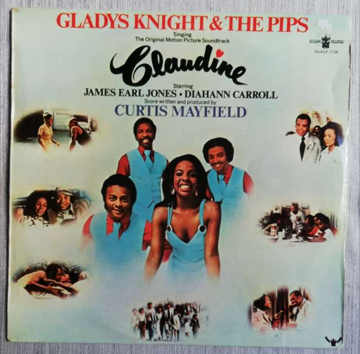 GLADYS KNIGHT AND THE PIPS - CLAUDINE - VINYL LP