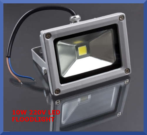 10W External LED Floodlight - 220V SAVE ENERGY NOW