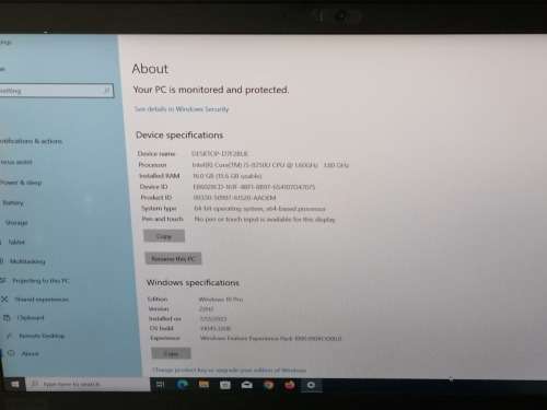 **EXCELLENT**LENOVO T580**8th GEN i5**16GB DDR4**256 SSD**15.6` FULL HD**