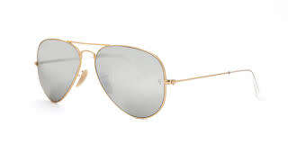 RAYBAN AVIATOR METAL GOLD MIRROR
