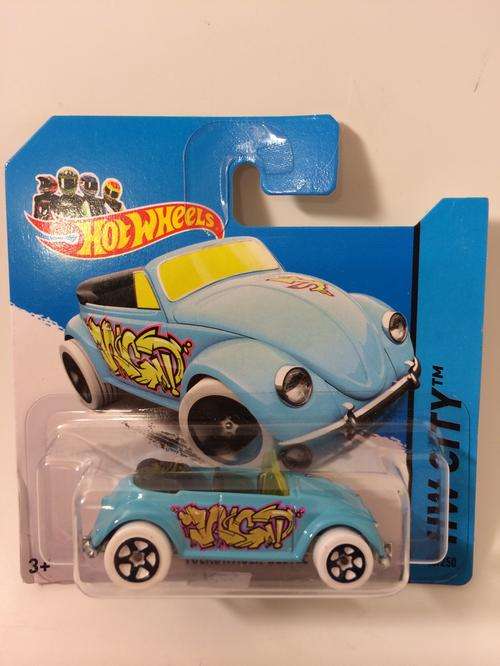 Hot Wheels Volkswagen Beetle 2013 Hot Wheels HW City Graffiti Rides (Mint on Card)