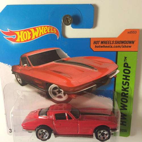 Hot Wheels - 64 Corvette Sting Ray - 2014 Hot Wheels HW Workshop Then and Now